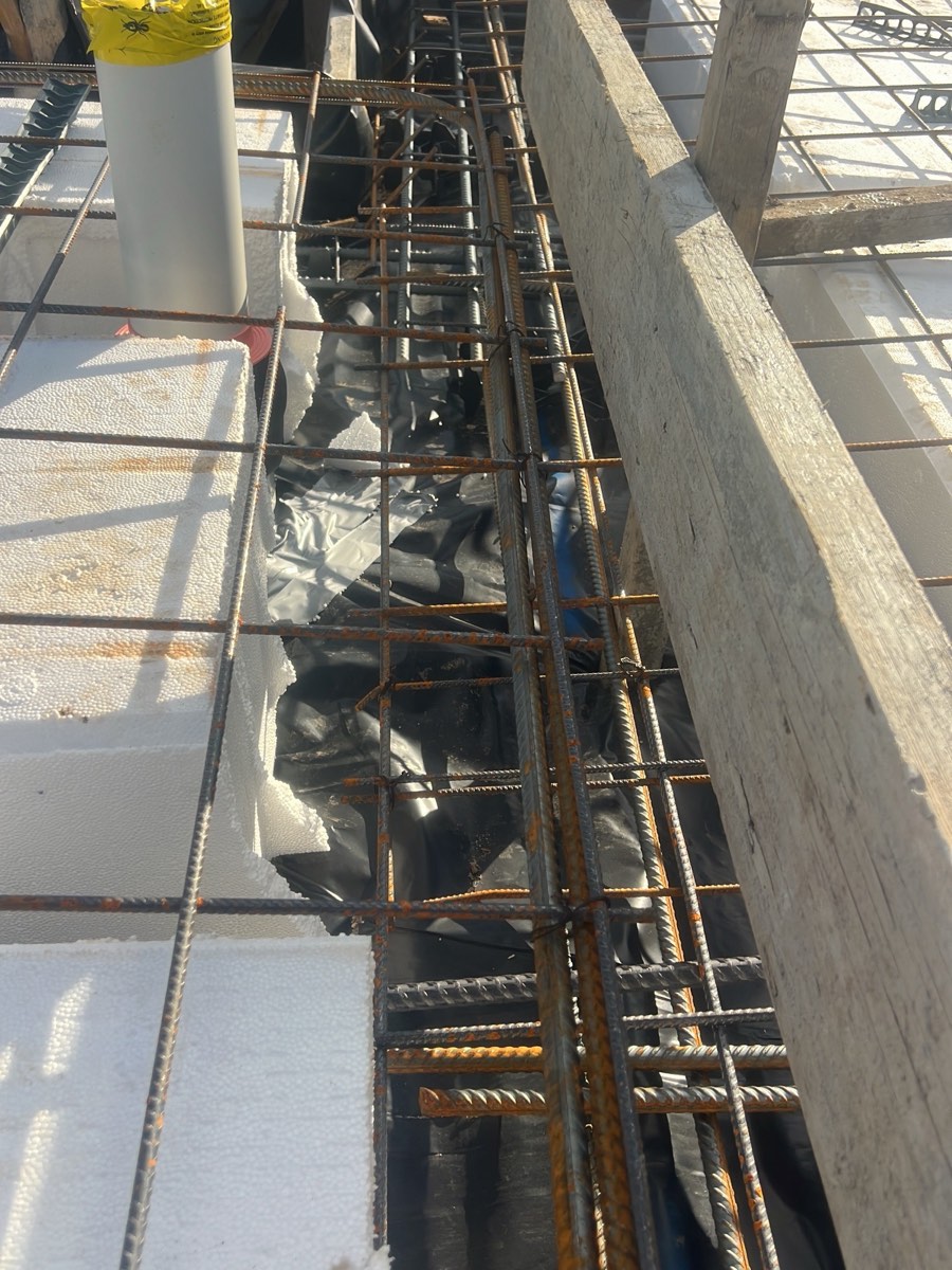 Beam reinforcement wider than 300 mm, Marsden Park